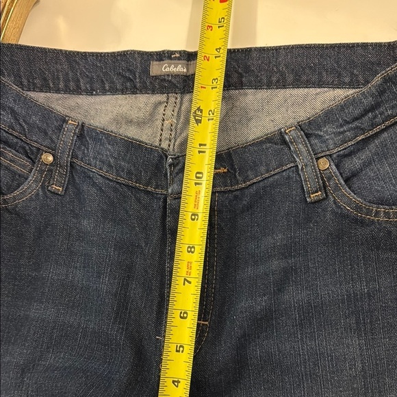Cabela's Blue Flare Wide Leg Jeans - Picture 8 of 9